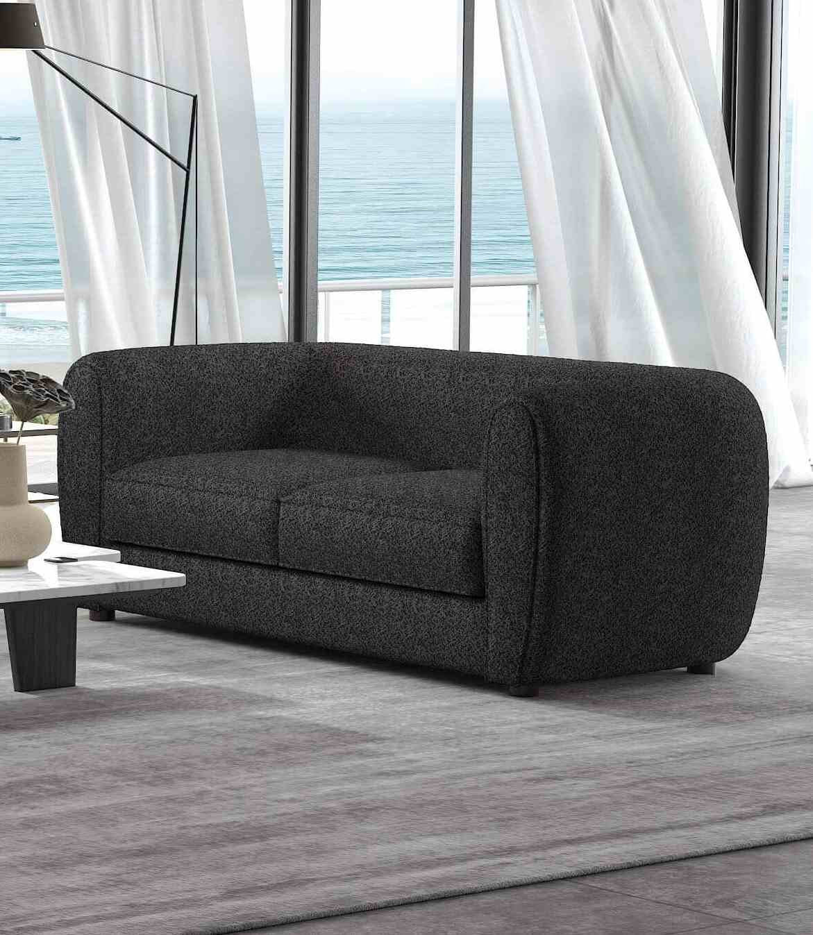 Verdal Loveseat, Black