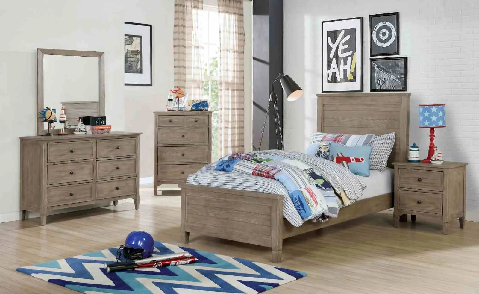 Vevey 4 Pc. Twin Bedroom Set - Image 3