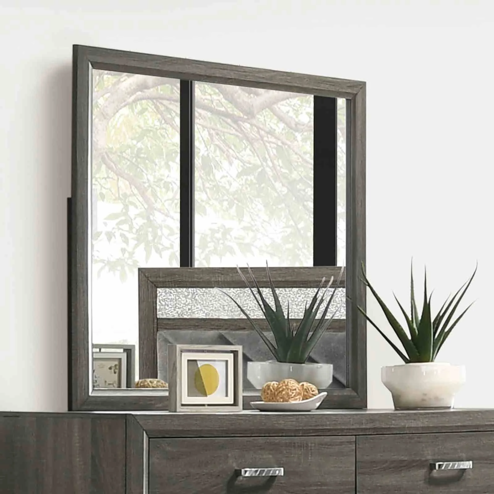 Voleta Mirror, Gray