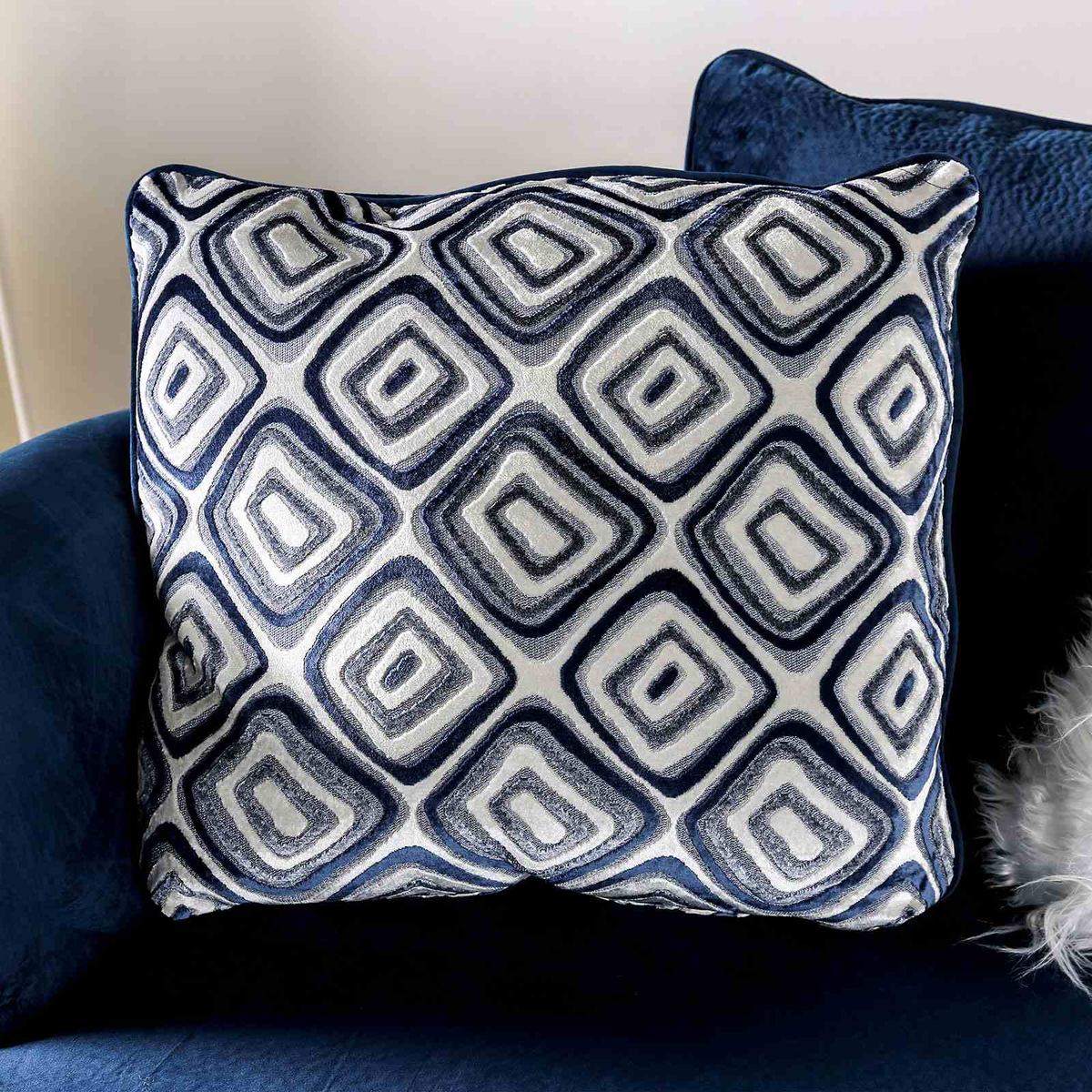 Waldport Swivel Chair, Navy - Image 5