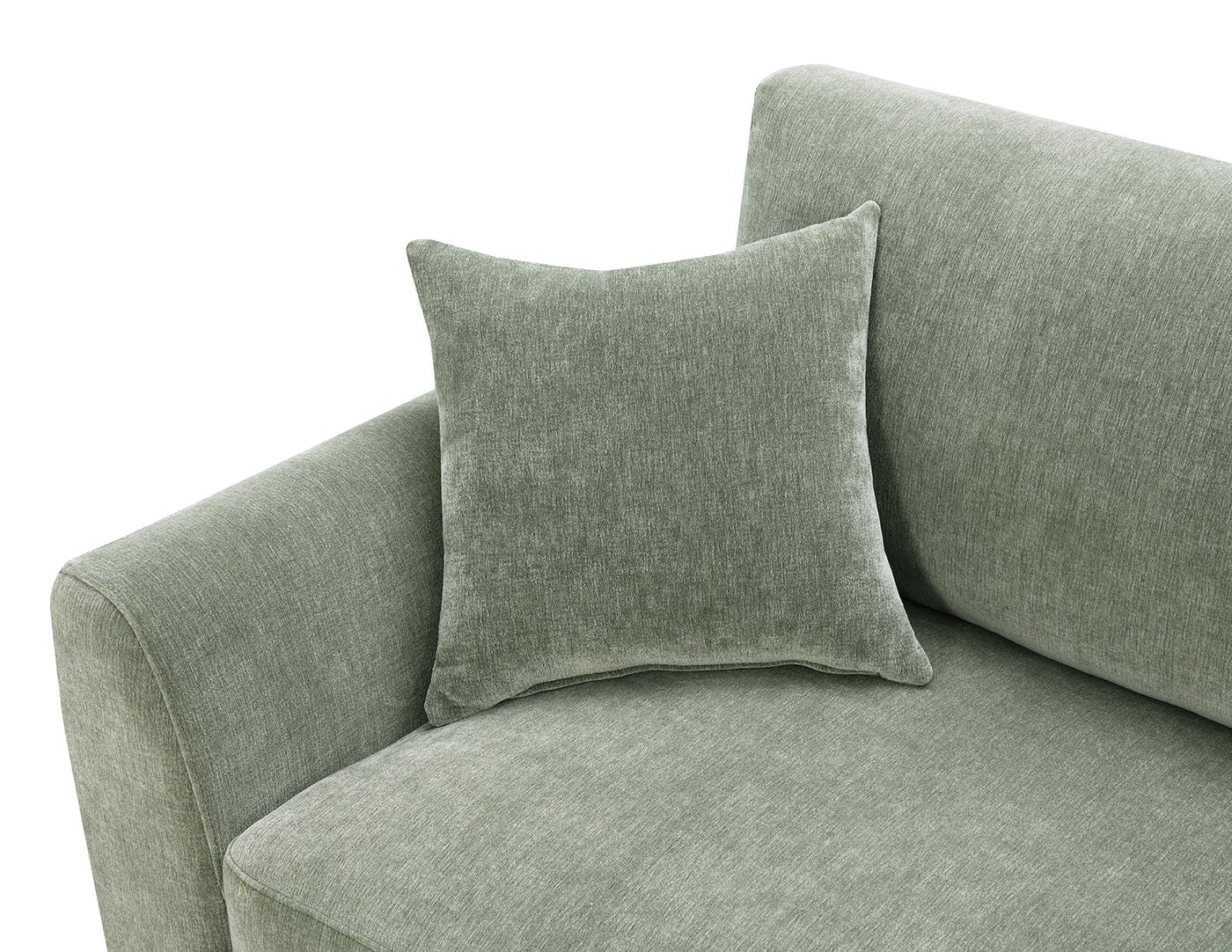 Watton Sectional, Right Chaise, Olive Green - Image 5