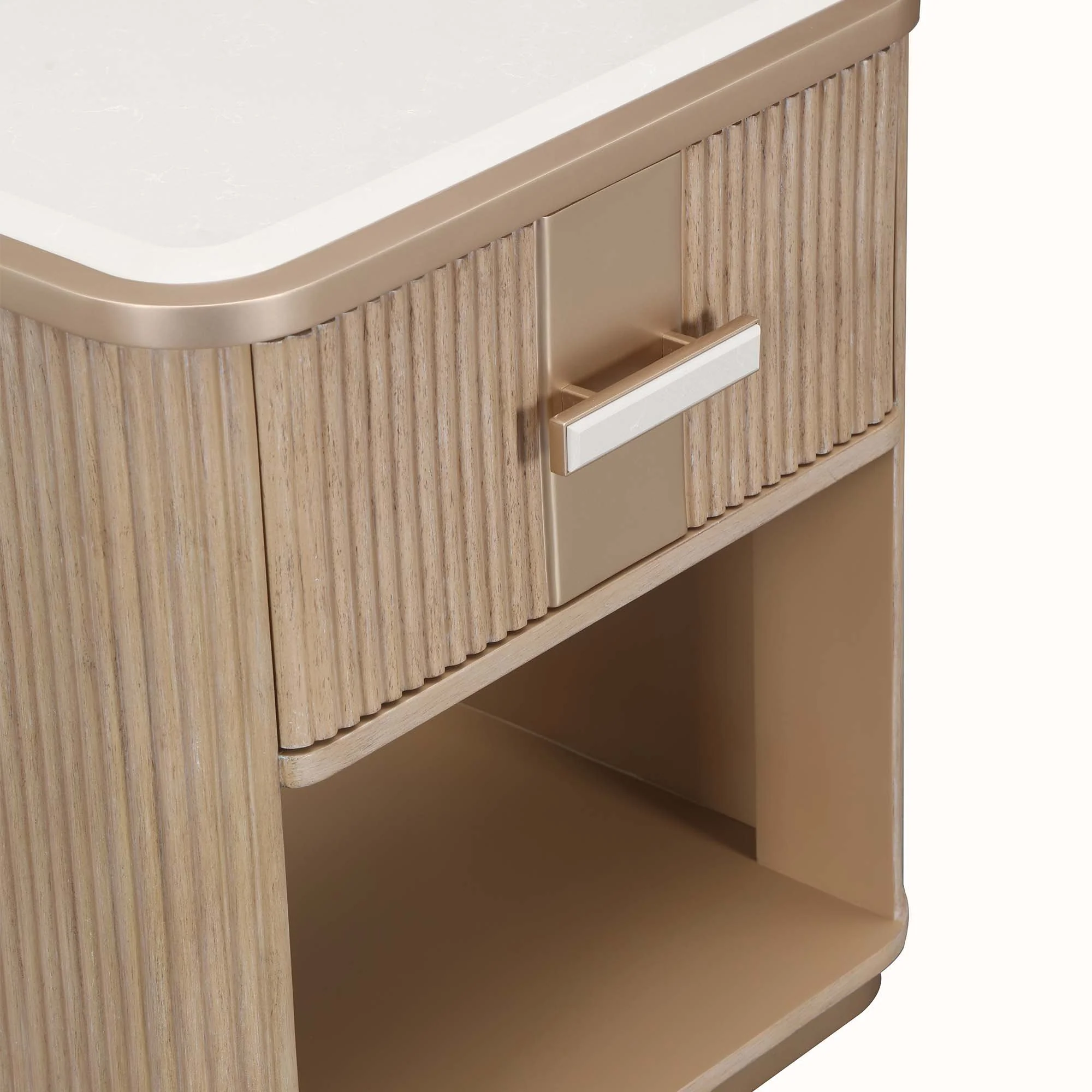 West Kensington 1-Drawer Nightstand - Sea Salt Caramel - Image 10