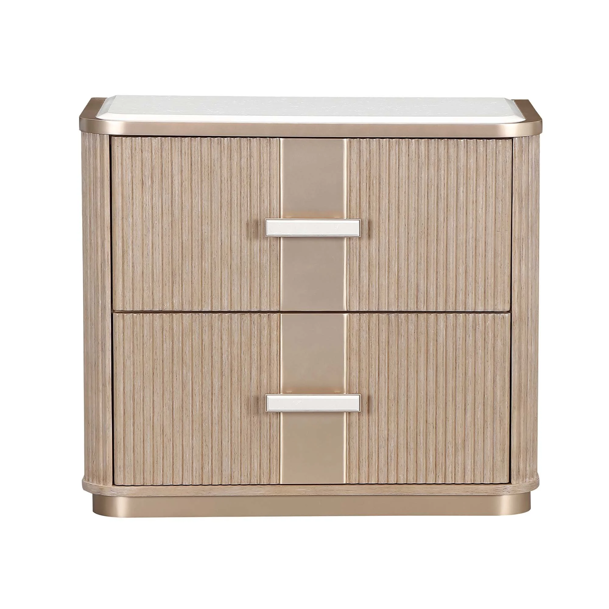 West Kensington 2-Drawer Nightstand - Sea Salt Caramel