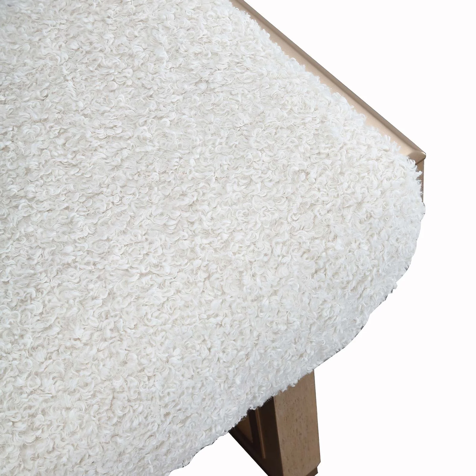 West Kensington Accent Bench - Sea Salt Caramel - Image 4