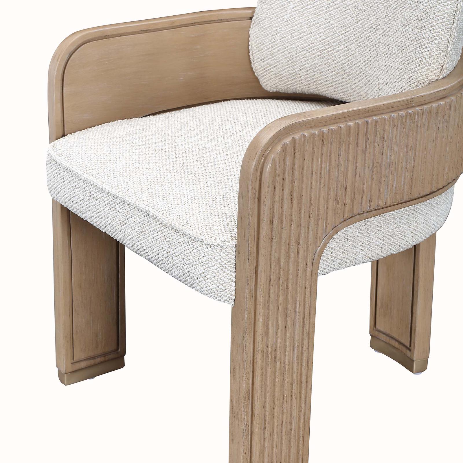 West Kensington Dining Arm Chair - Sea Salt Caramel - Image 8