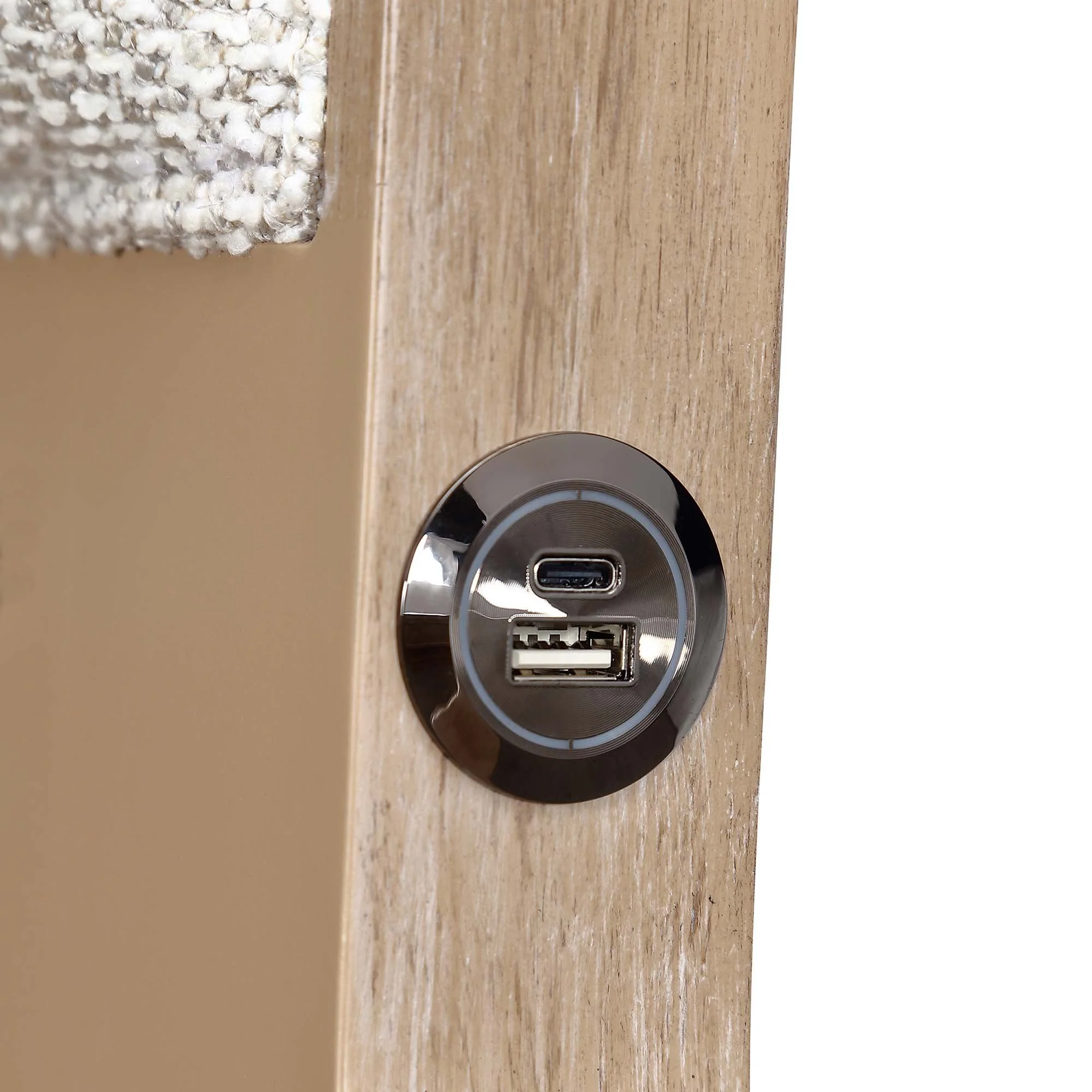 West Kensington Eastern King Bed - Sea Salt Caramel - Image 9