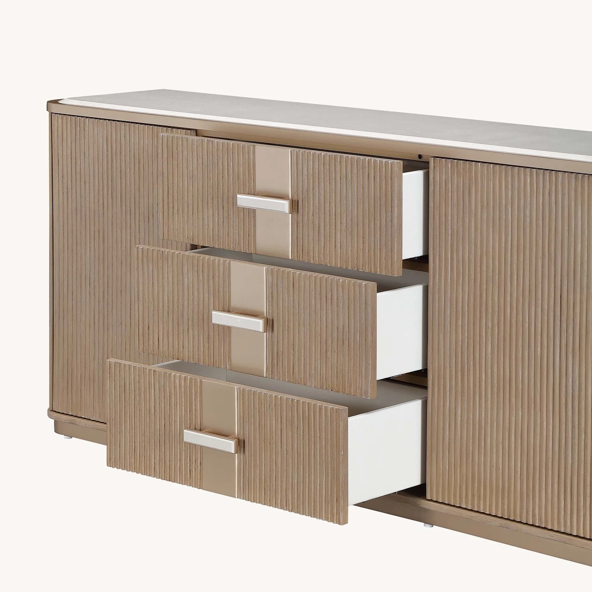 West Kensington Sideboard - Sea Salt Caramel - Image 7
