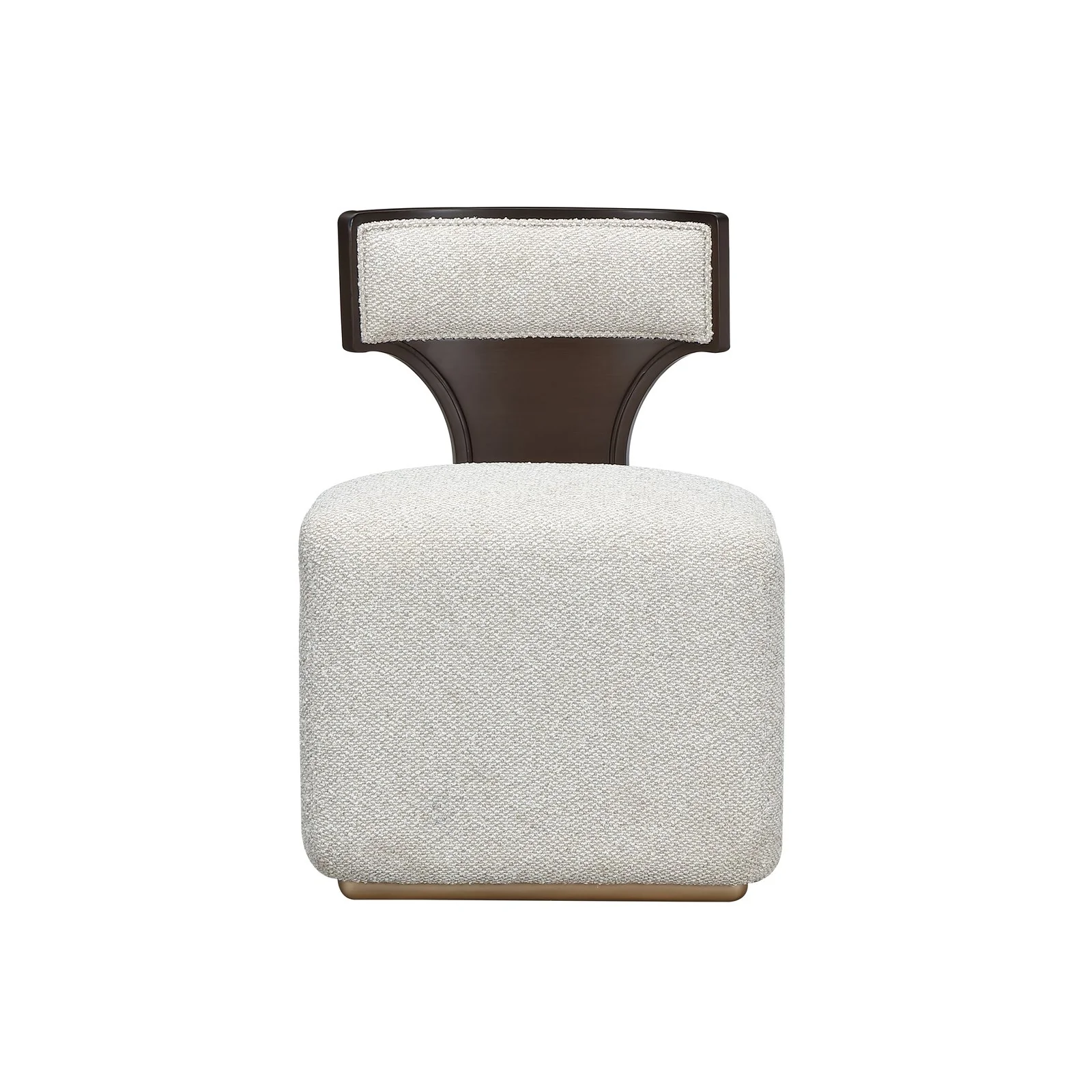West Kensington Vanity Chair - Buff/Medium Espresso