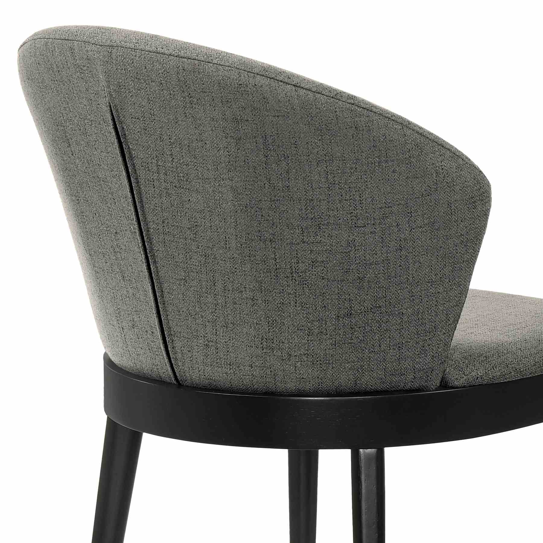 Westmont and Juno Charcoal and Black 5 Piece Dining Set - Image 6