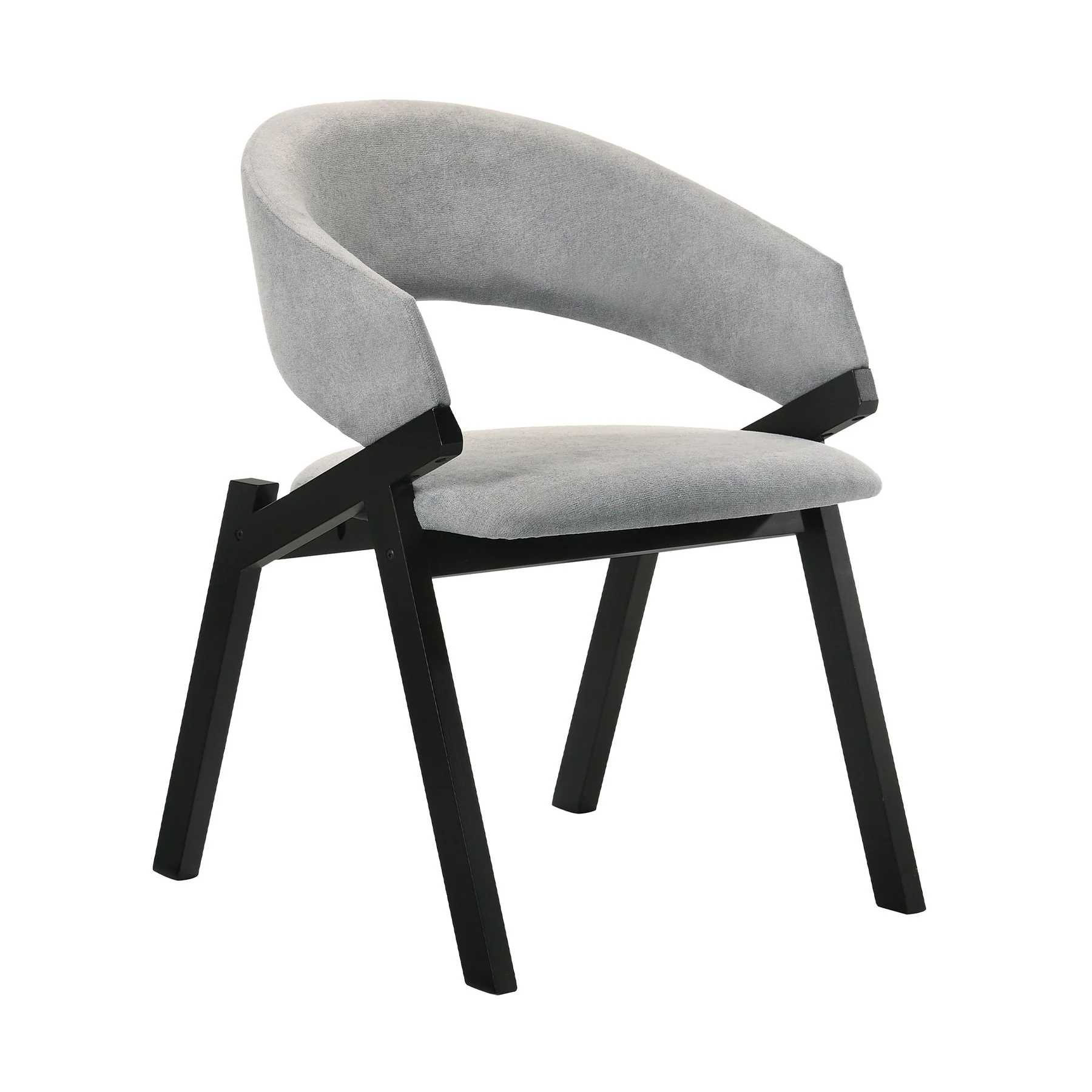 Westmont and Talulah Gray and Black 5 Piece Dining Set - Image 2