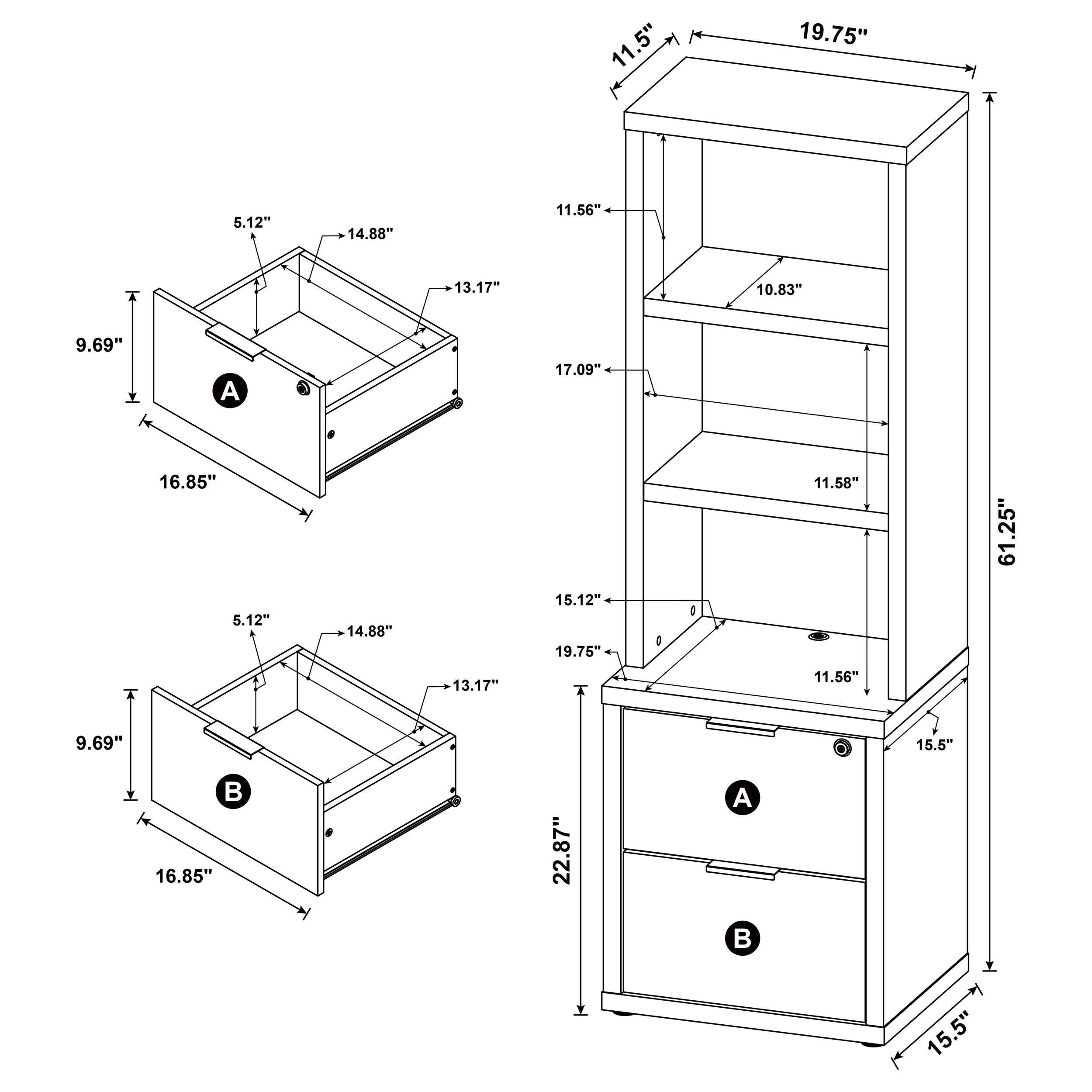 Westpark Bookcase - Image 41