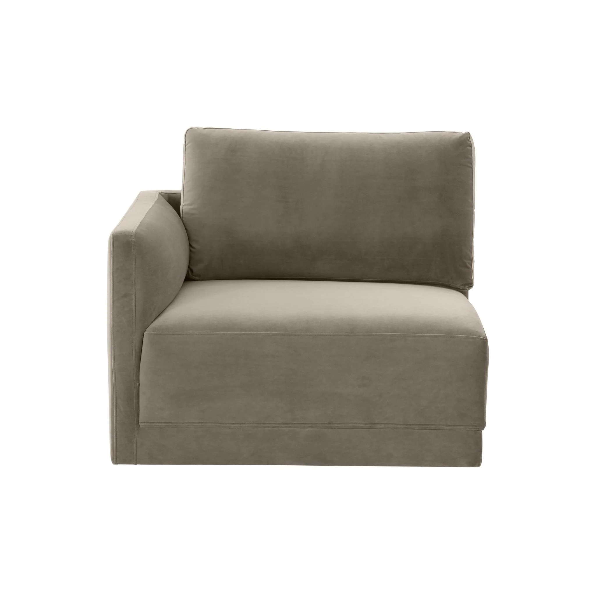 Willow Taupe LAF Corner Chair - Image 3