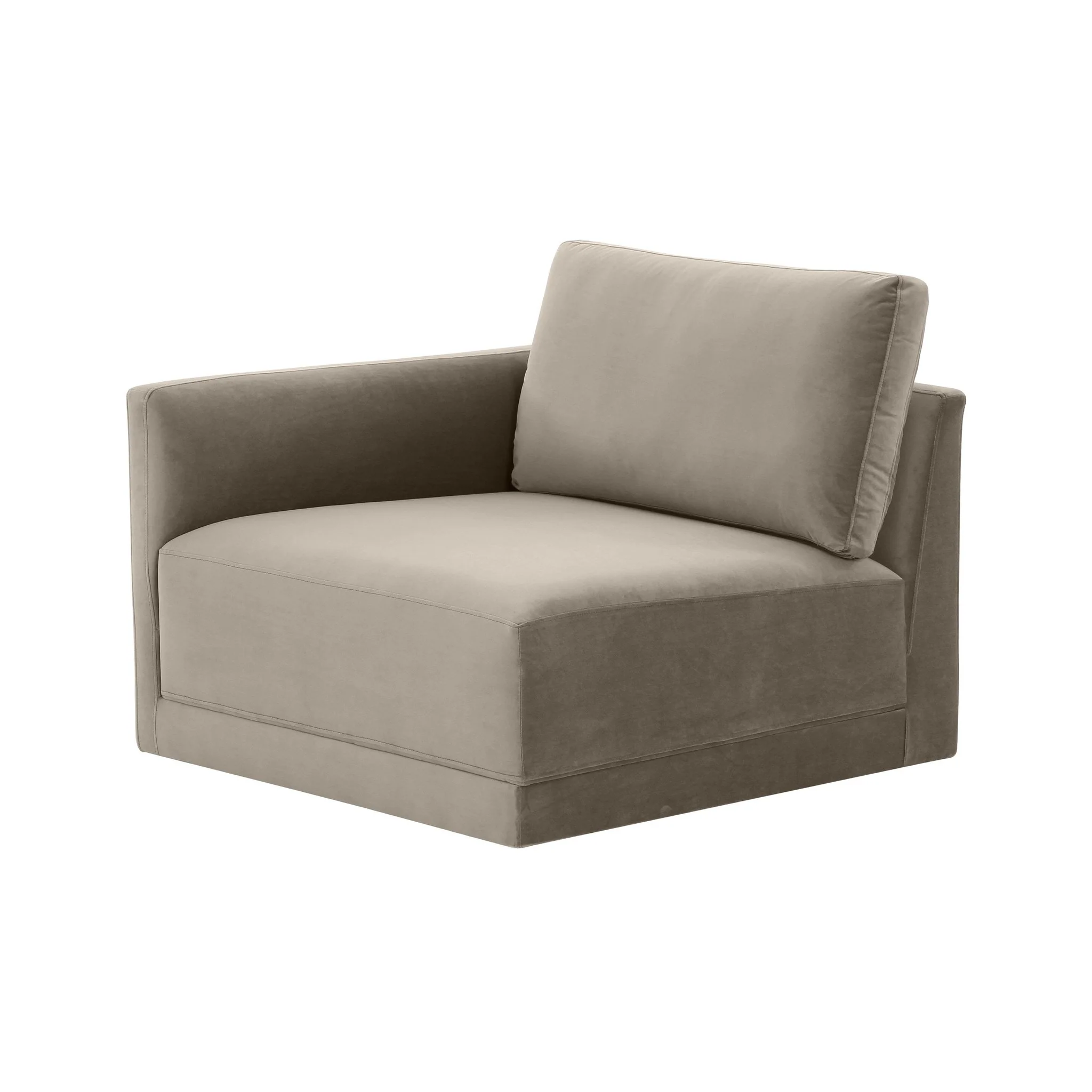 Willow Taupe LAF Corner Chair - Image 4