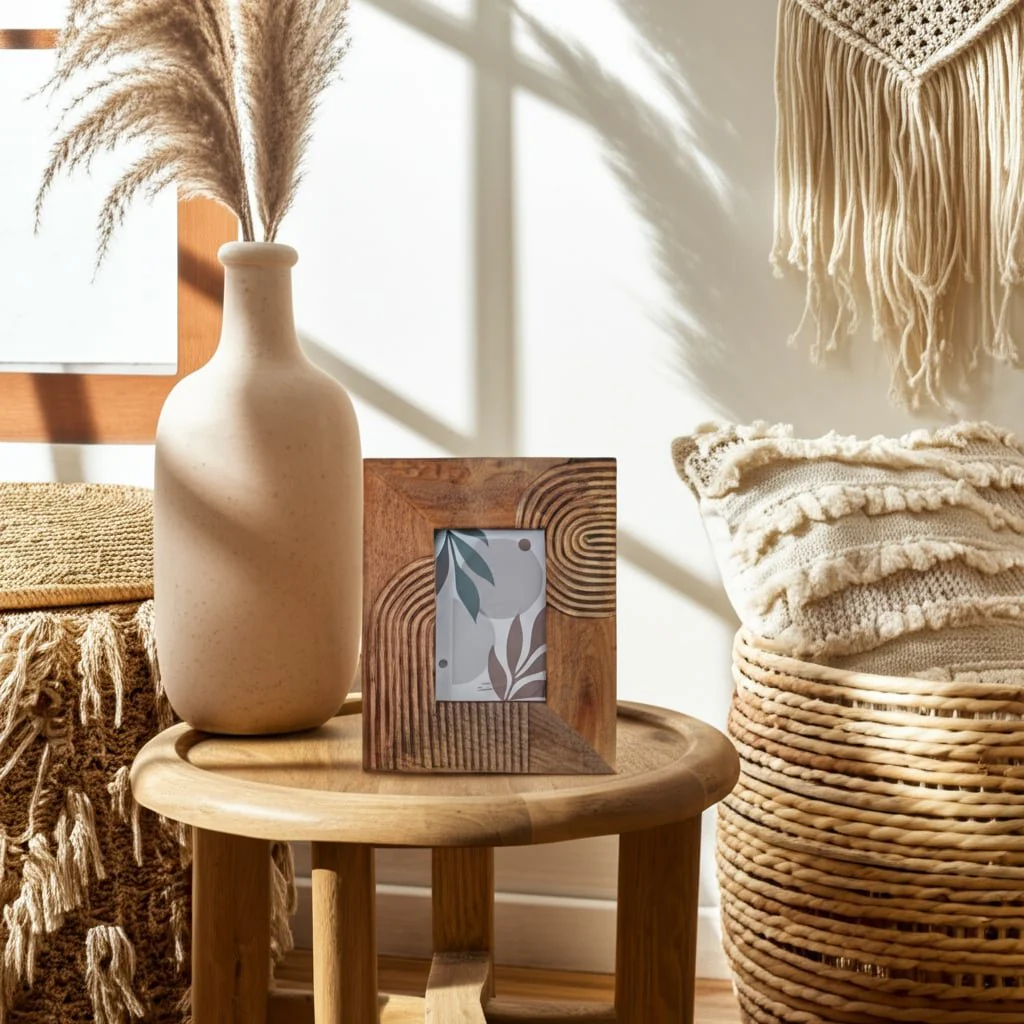 Wood, 4x6 Arches Photo Frame, Natural - Image 12