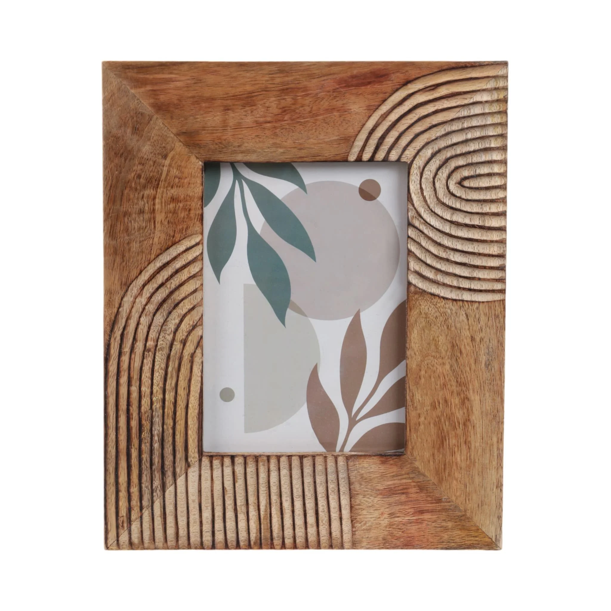 Wood, 5x7 Arches Photo Frame, Natural