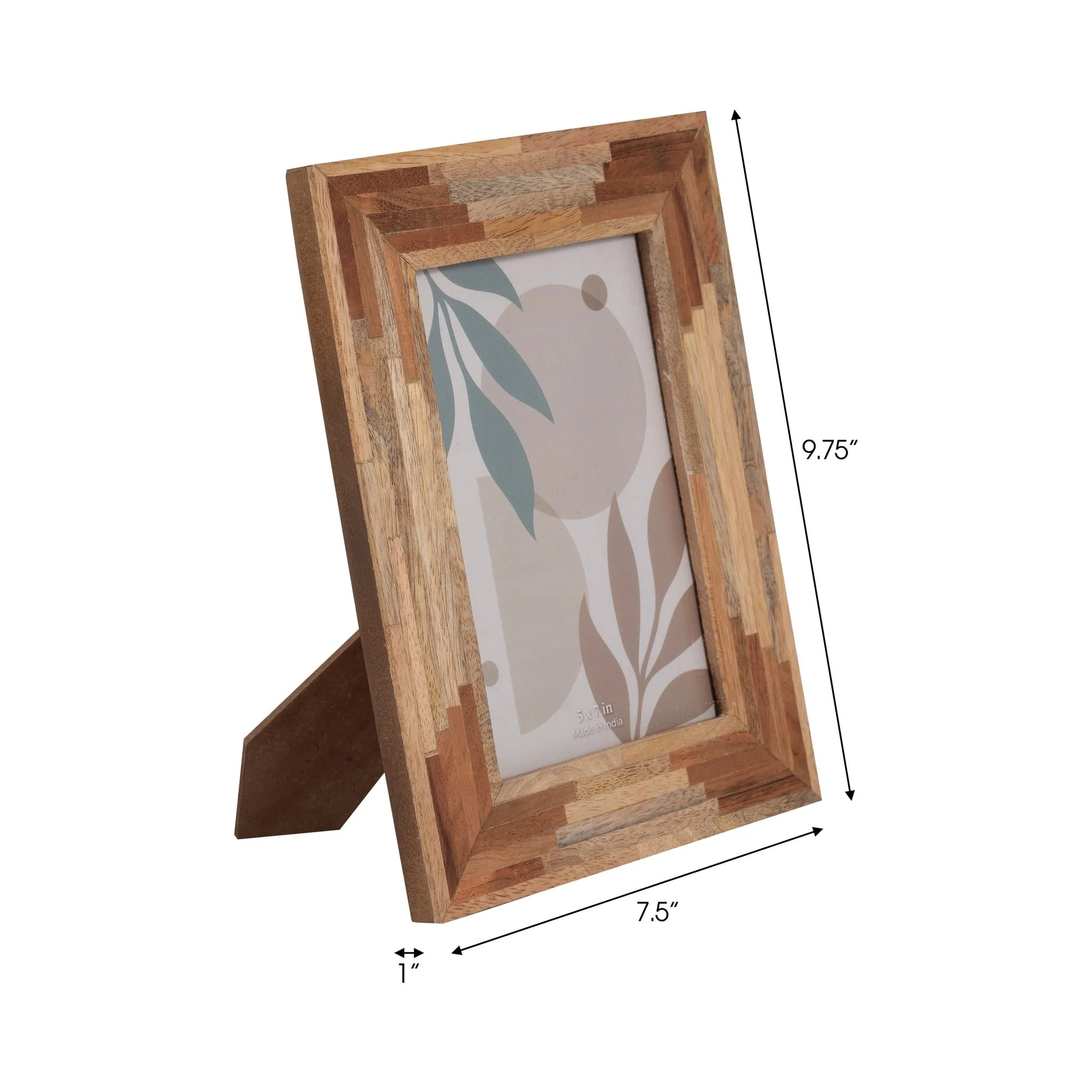 Wood, 5x7 Layers Photo Frame, Natural - Image 7