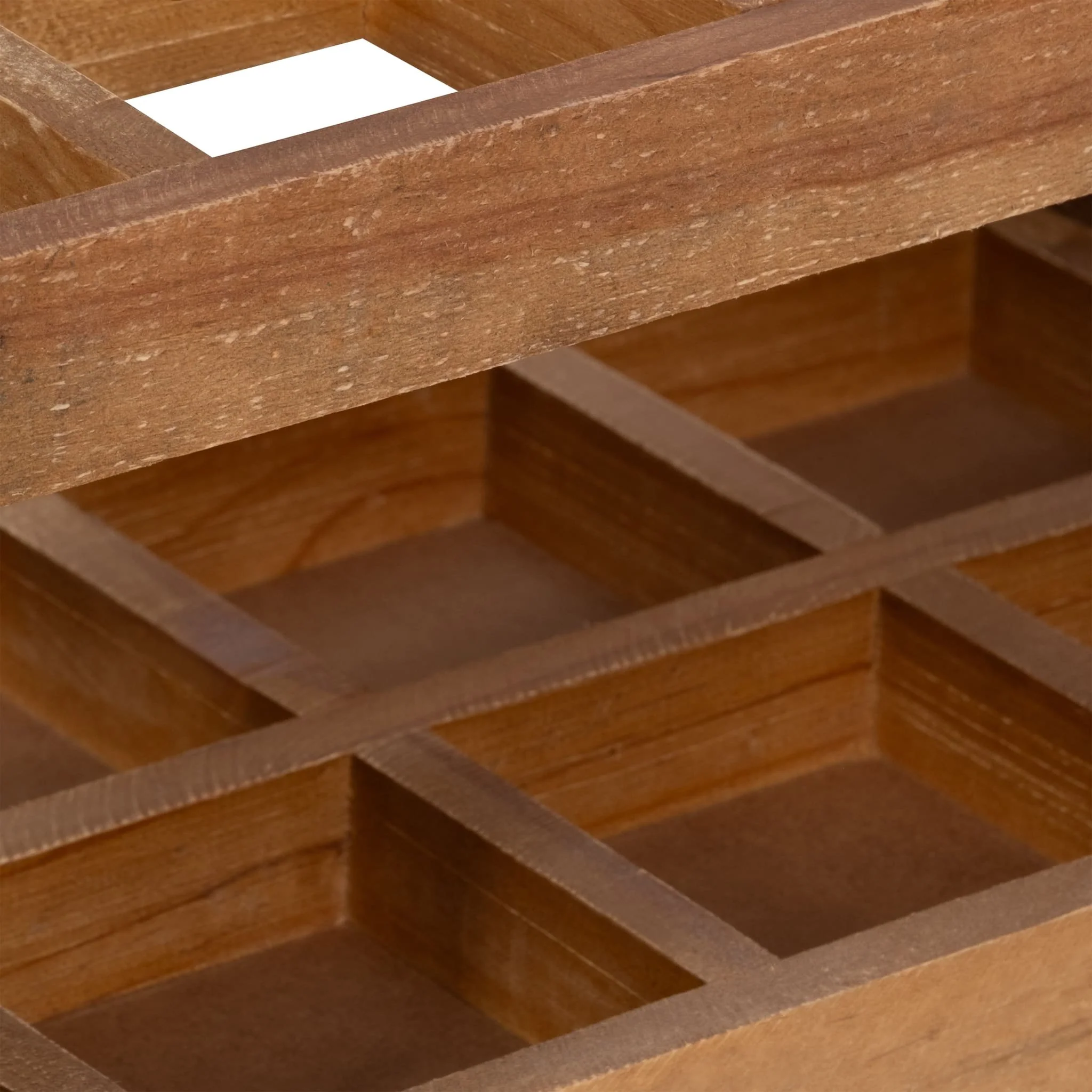 Wooden 8-bottle Wine Rack, Brown - Image 6
