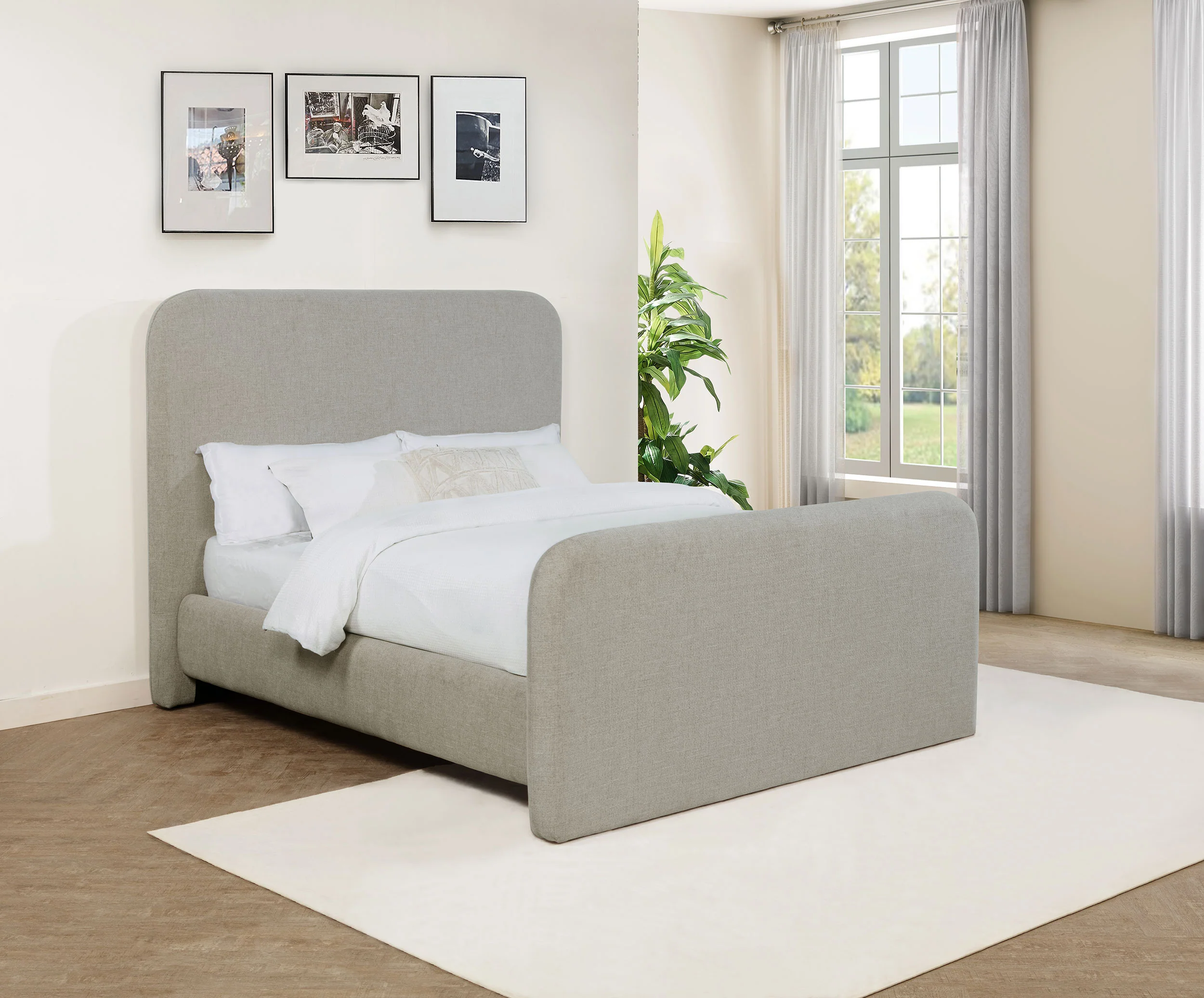 Wren Panel Platform Bed - Image 2