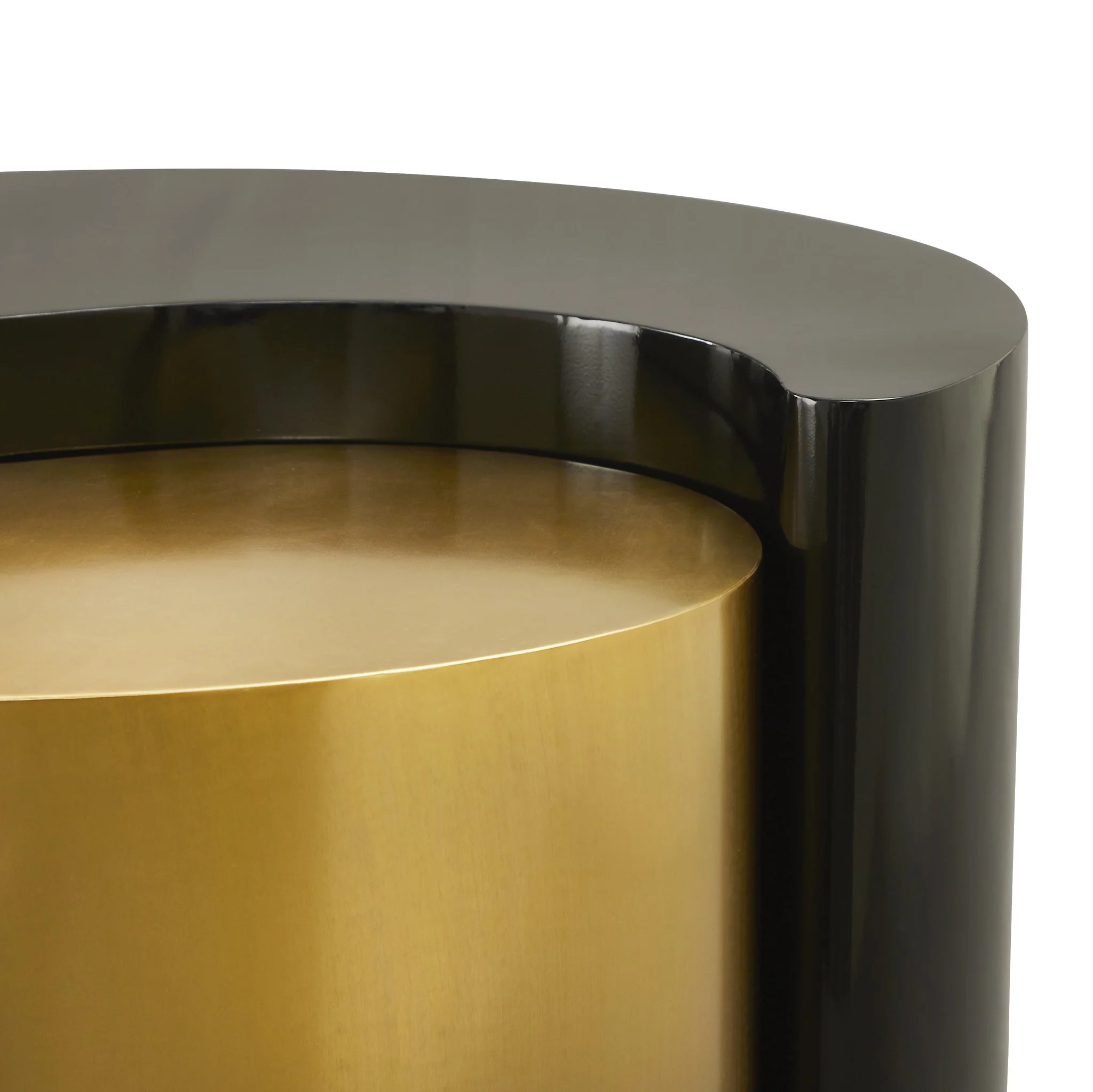 Ying Yang Coffee Table in Black & Gold - Image 5