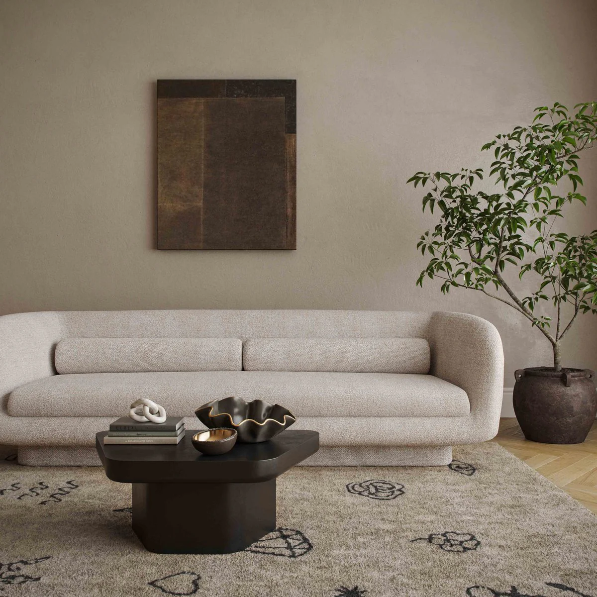 Yoko Black Small Coffee Table - Image 2