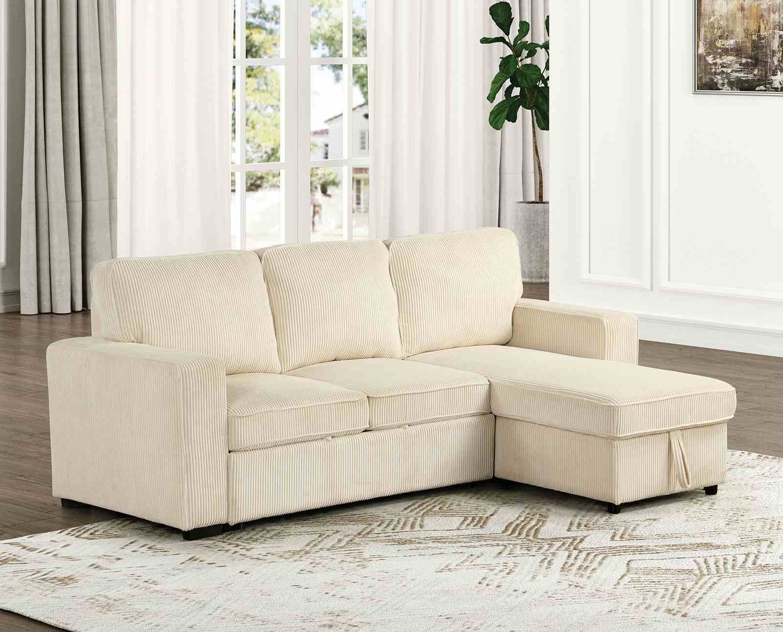 Yves Sectional, Beige
