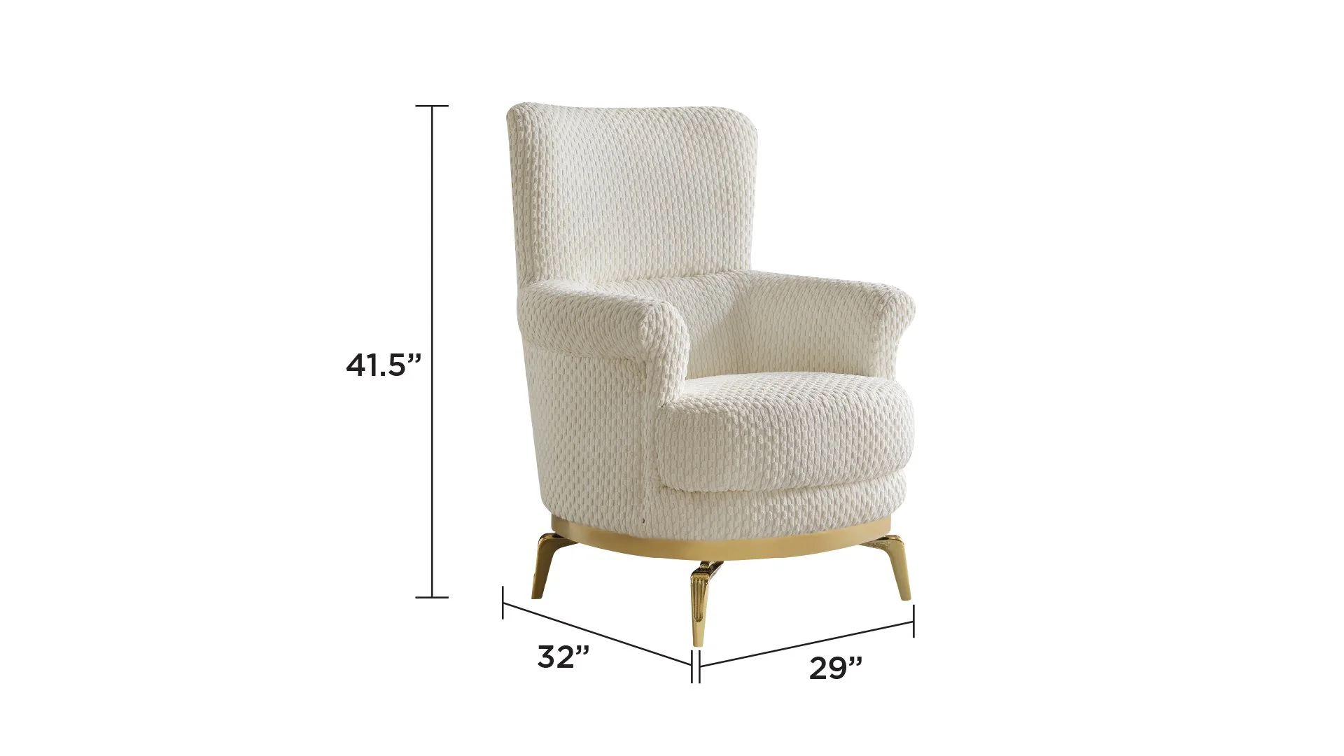 Zoe Chair Cream - Image 6