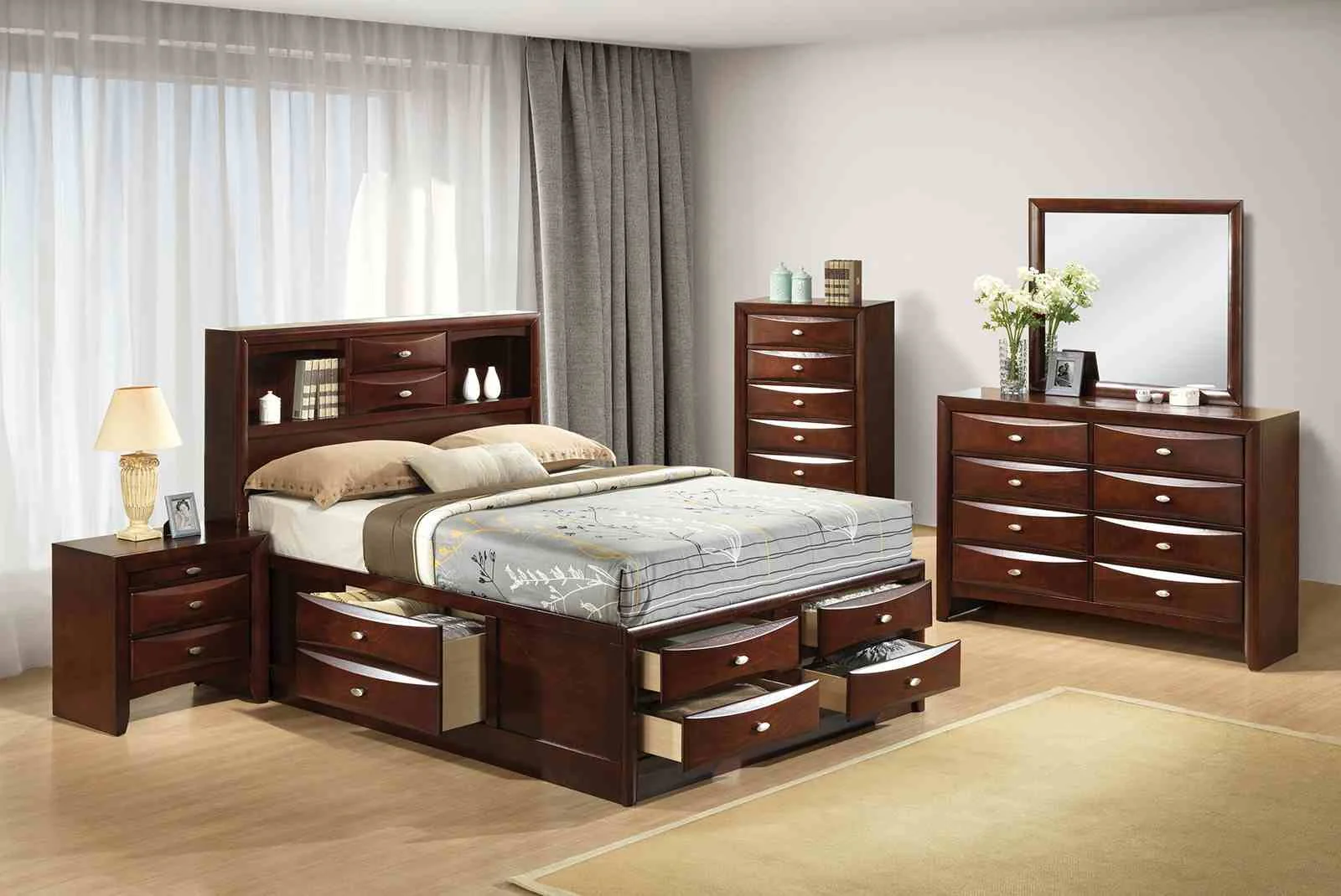 Zosimo 4 Pc. Queen Bedroom Set