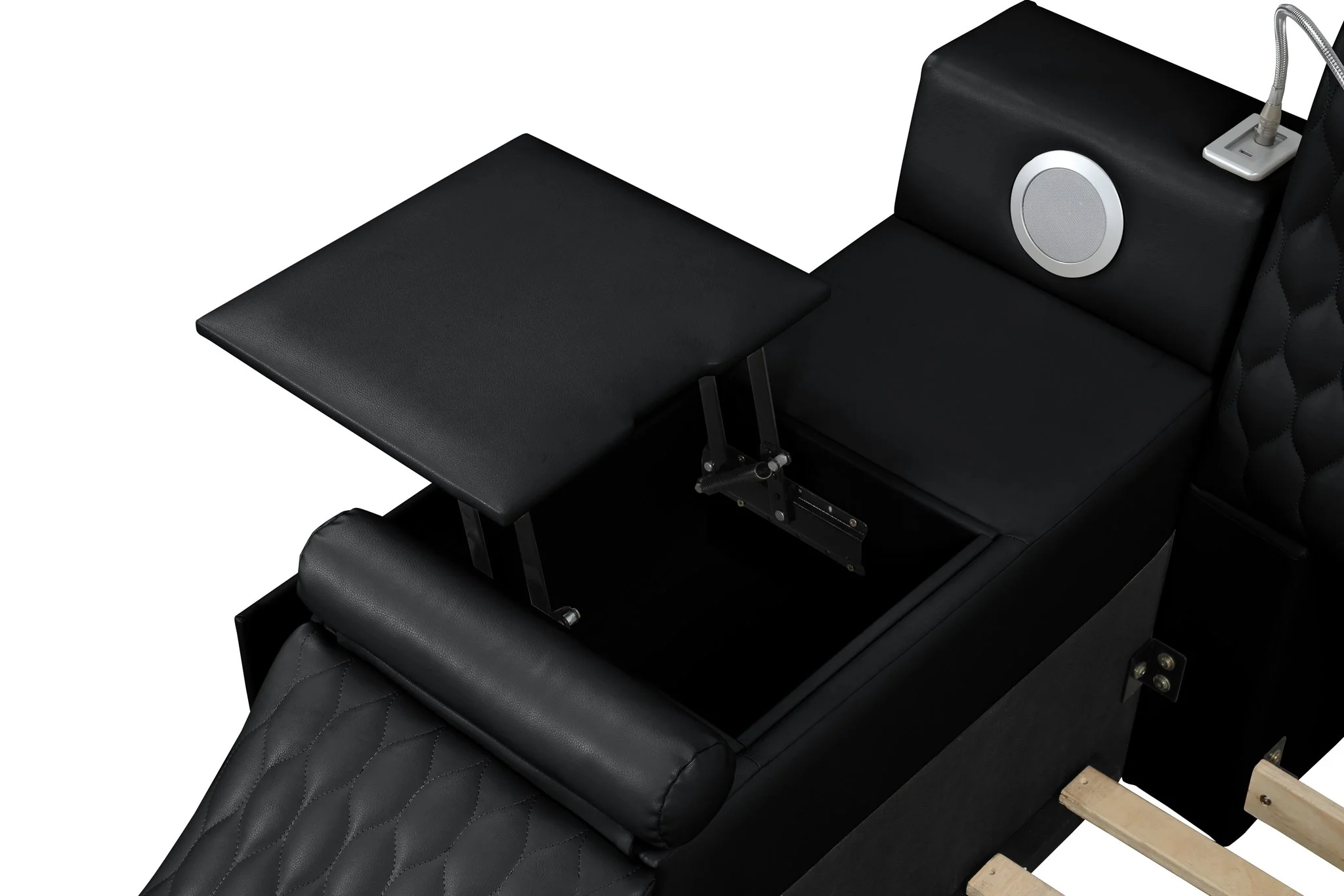 Zoya King Bed Black - Image 23