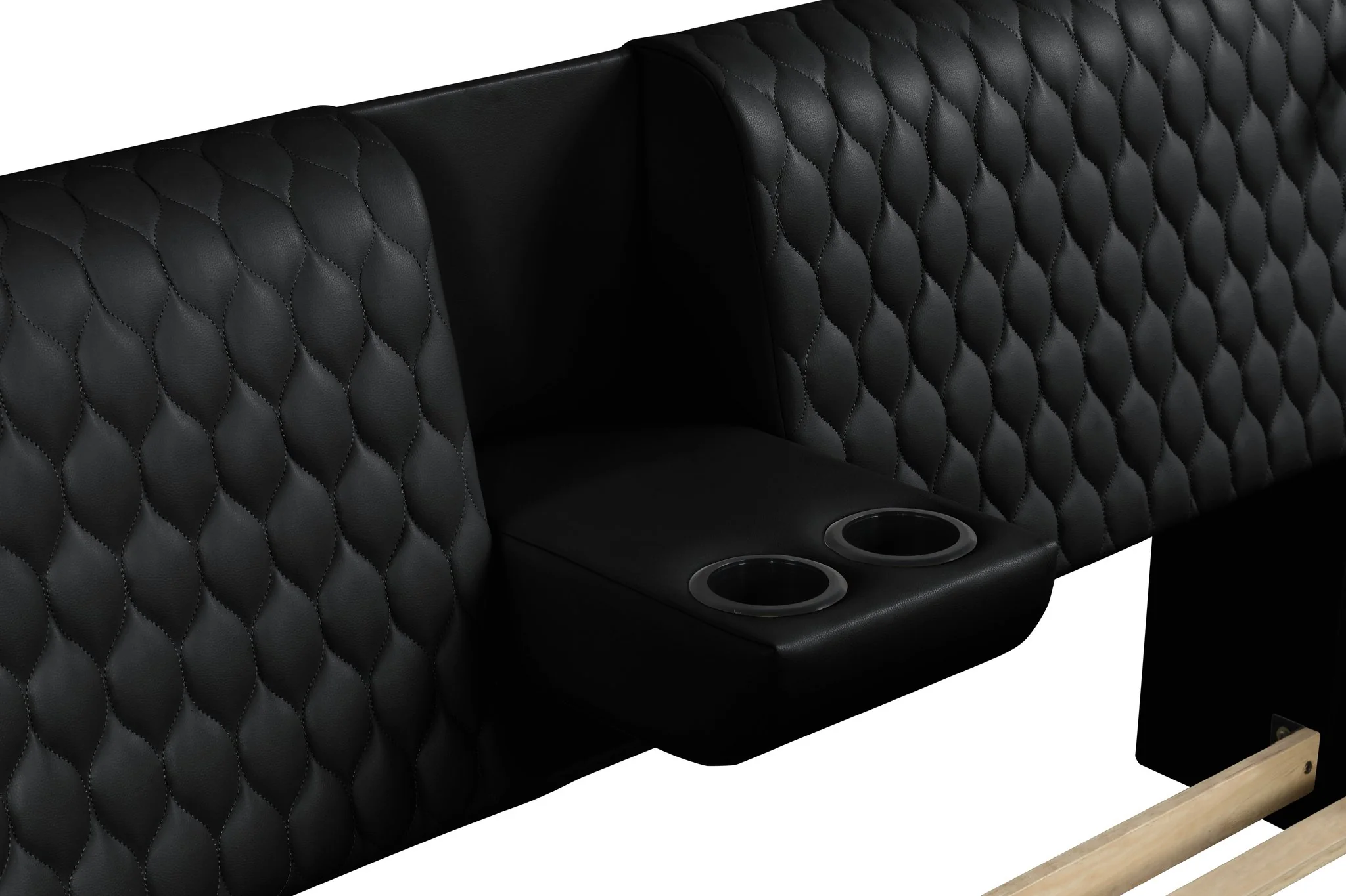 Zoya King Bed Black - Image 25